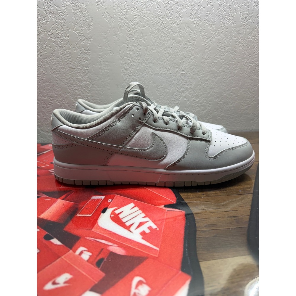 Nike Dunk Low Grey Fog White Sneakers DD1391-103 Mens 14 - Picture 2 of 9